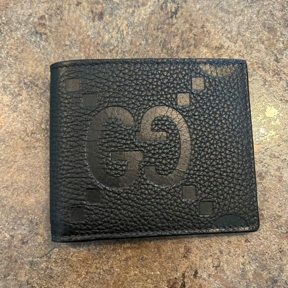 NWOT GUCCI Jumbo GG Leather Men’s Bifold Wallet - Picture 2 of 15